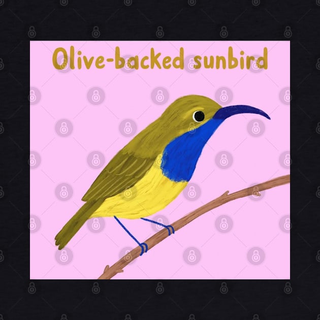 Olive-backed sunbird by Kesalsesal